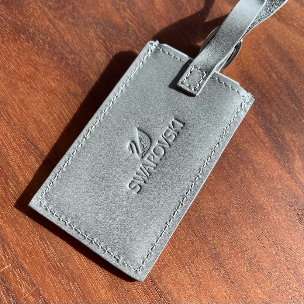 Swarovski Luggage Tag with Gemstones